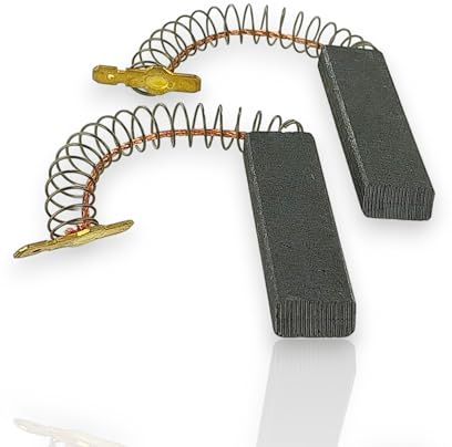 DL-pro Kohlebürste für Bosch Siemens 00605694 605694 12,5x5x42mm 4,8mm AMP Motorkohlen Kohlen für VarioPerfect Logixx Classixx Avantixx Maxx Waschmaschine