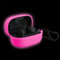 LEFXMOPHY Pink Case Replacement for TOZO A1 Mini Wireless Earbuds, Silicone Skin Carrying Protective Cover Glow in Dark