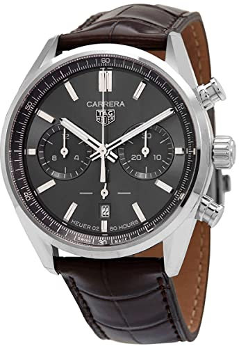 TAG Heuer Carrera Automatik Chronograph - Ø 42mm CBN2012.FC6483, Braun, 42 mm, Modern