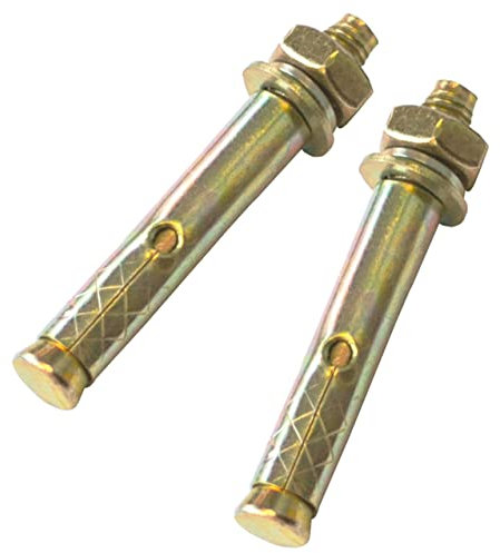 12 PCS M8*60mm Expansion Bolts,Hex Bolt Sleeve,Concrete Anchor (M8*60mm, 12)