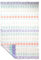 JOWOLLINA Wendedecke Wolldecke Plaid Kuscheldecke Öko-Wolle 130x200 cm, Folklore floral (Orange Flieder)