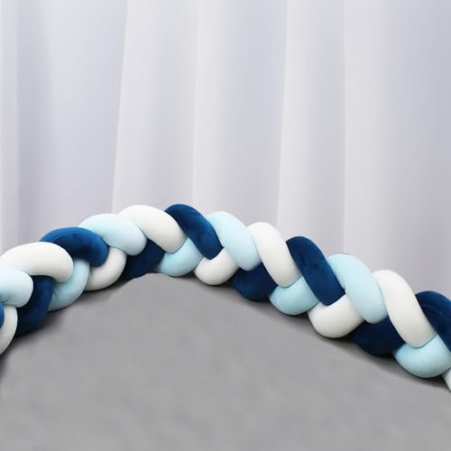 IIQI geflochtenes Seitenschläferkissen, Superweich Knotenkissen (A16,150cm)