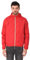 Veste d'été pour homme avec capuche coupe-vent imperméable légère, rouge, L