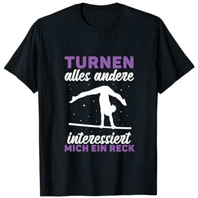 Turnen Geräteturnen Kunstturnen Reck T-Shirt