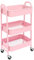Estantería Metálica Modular de Almacenaje: Organización Versátil para Espacios Amplios y Compactos, 40 x 30 x 70cm - 10Kg por Balda (Rosa sin Asa)