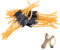 Lunyloer Steinschleuder Gummi,12 Stück Schleuder Zwille, Schleuder Gummi, Slingshot Rubber Ersatzgummi für Steinschleuder für Slingshot für Jagd SchießSpiele