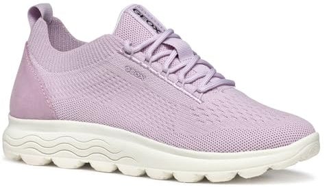 Geox D Spherica A, Sneakers Donna, Lilac, 41 EU