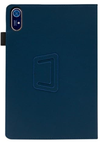 INSOLKIDON Kompatibel mit Acer Iconia Tab p11 11-INCH Tablet Hülle mit Standfunktion Slim PU Leder Schutzhülle [Auto Schlaf/Aufwachen] Klappbare Schutzhülle (Dunkelblau)