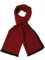 sy soul young Herren Herbst Baumwolle kariert Schal- Winter Jungen Warm Lange Scarf mit Luxuriöse eschenkbox(Schwarz/Rot)