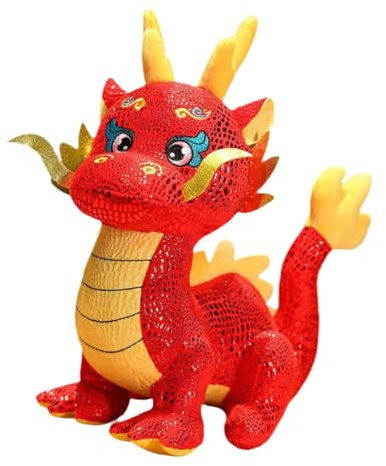 TOYANDONA L'Animal en Peluche Dragon Poupée Dragon Animaux en Peluche Poupée en Peluche