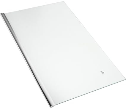 Estante de Vidrio para Refrigerador 40x24cm, Repuesto | Vidrio Templado, Soporte Estable y Gran Capacidad de Carga, para Cocina y Hogar, Separador de Almacenamiento
