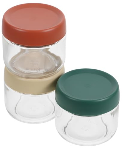 Pack Babygläschen 280ml Glas mit Pp Deckel, Stapelbar