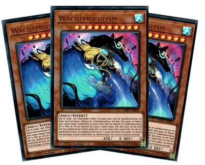 Wächterschleim - Playset (3 Karten) - LED7-DE003 - Ultra Rare - 1. Auflage - Deutsch - Yugioh - Legendary Duelists: Rage of Ra - mit RC-Fieldcenter