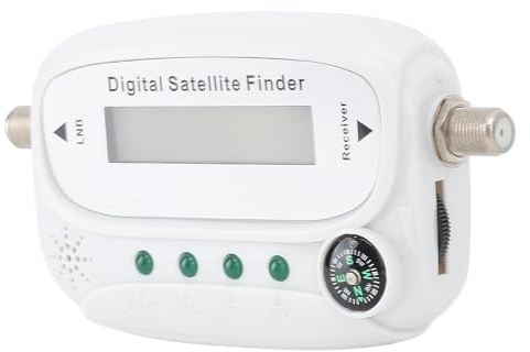 Spacnana Digitaler Satellitenfinder, Mini-Größe, Empfindliche, Genaue Messwerte für Antennen und Satellitenschüssel-Setup