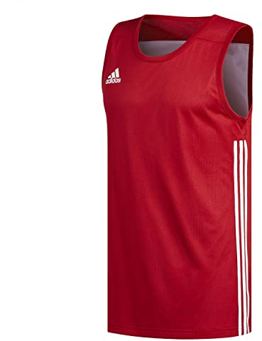 adidas Herren 3G Speed Reversible Jersey, Power Red/White, 3XL