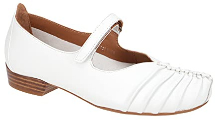 Everybody Damenschuhe - Riemchen Pumps GALEGA 30508H2296 002-white Weiß, EU 37.5