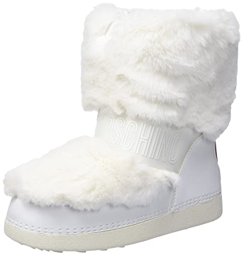 Love Moschino, JA24422G0FIT2, Stivaletto Donna , Bianco, 35 EU