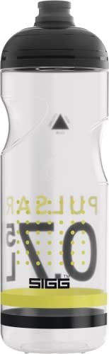 Sigg - Soft Bike Water Bottle - Pulsar Transparent Yellow - Squeezable - Dishwasher Safe - Lightweight - Leakproof - BPA Free - Yellow - 0.75L