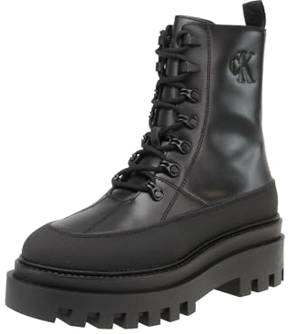 Calvin Klein YW0YW01110 - Damen Schuhe Stiefel - 0GT-Triple-Black, Größe:39 EU