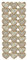CASAVANI Collection Quadratischer Teppich – 90 x 90 cm, mehrfarbig, geflochtene Baumwolle und Jute, geometrischer Kelim-Teppich, für drinnen und draußen, Flachgewebe-Teppiche für Schlafzimmer,