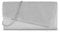 WIOLETA Glitzer Abendtasche Clutch Silber Damen Elegant