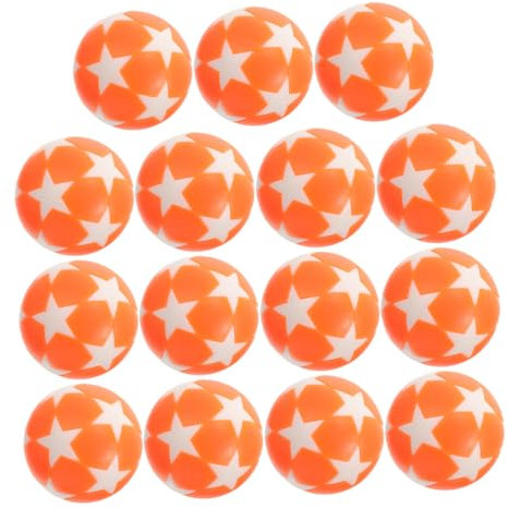TOYANDONA 15stücke Teiliges Tischfußball Zubehör Mini Kickerbälle Für Tischfußballspiele Robust Langlebig Für Drinnen Mit Familie Freunden