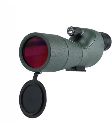MOCANIO Spektiv 25–75 x 60 ED Zielfernrohr für Zielschießen – FMC-Spektiv mit Stativ-Tragetasche und schneller Handyhalterung, BAK4, hohe Auflösung für Zielschießen, Vogelbeobachtung