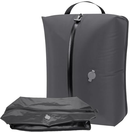 Professional Vacuum Bags for Travel, Compression Zipper Storage Bag, IP67 Reusable Vacuum Compression Bags for Suitcases and Backpack Space Saver