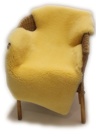 Förster-Fellnest Wunderschönes Qualitäts Lammfell als Sitzauflage, Couchauflage, Sesselauflage, Bettauflage UVM. Optimale Schurhöhe, dichte Wolle !