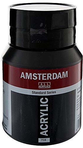 Amsterdam Standard Series Acrylfarbe Flasche 500 ml Oxidschwarz 735 (17727352)
