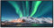 Polarlichter ca. 130x70cm Wandbild inklusive Schattenfugenrahmen schwarz - Panorama Leinwand Bild XXL Format Wandbilder Wohnzimmer Wohnung Deko Kunstdrucke