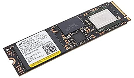 Micron SSD 3400 - Solid state drive - encrypted - 512 GB - internal - M.2 2280 - PCI Express 4.0 (NVMe) - 256-bit AES