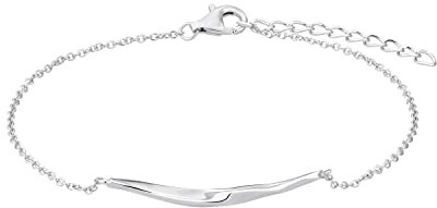 Amor Armband 925 Sterling Silber Damen Armschmuck, 17+3 cm, Gold, Kommt in Schmuck Geschenk Box, 2032719