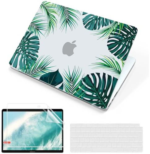 MUSHUI 4 in 1 Hülle kompatibel für MacBook Pro 14 Zoll 2025 2024-2021 M4 M3 M2 M1 Pro Max A3112 A3185 A3401 A2918 A2992 A2779 A2442, Ultradünne Kratzfeste Hart Schutzhülle & Tastaturschutz, X42-7