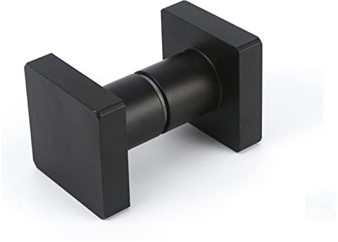 NESHO Solido SUS304 Bagno in Acciaio Inox Rotonda su Un Lato Doccia Porta in Vetro Maniglia Manopola, Impugnatura Cromata Lucida