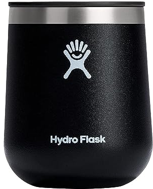 Hydro Flask Weinglas aus Keramik, 284 ml, Schwarz
