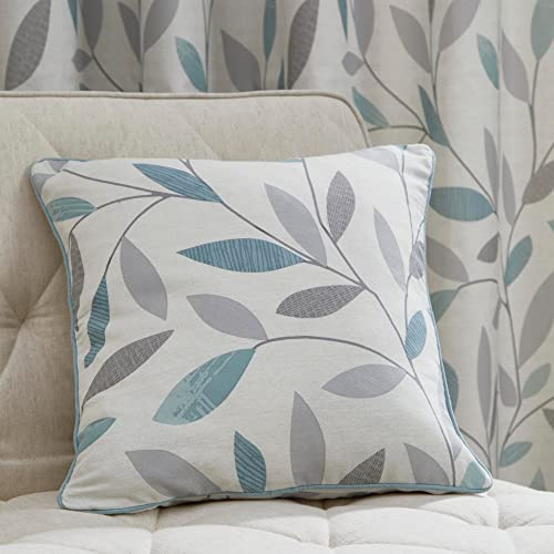 Fusion - Beechwood - 100% Cotton Cushion Cover - 43 x 43cm in Duck Egg