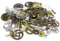 Guoguonb 90 Stücke Retro Zahnräder Schmuck Antik Steampunk Zahnräder Metall Anhänger Uhr Palme Schädel Charm Anhänger für Schmuck Basteln Armband Halskette（Mix）