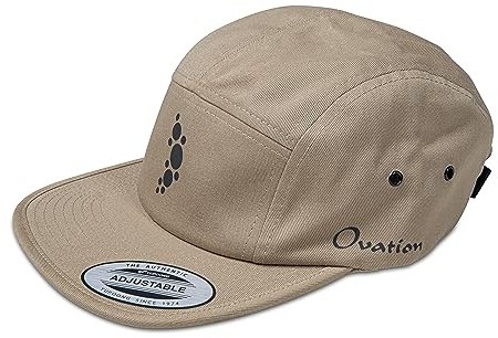 GEWA Ovation Guitars Merch SOUNDHOLE Cap – Unisex Cap Desert Dust – Multi Soundhole Design – Bio-Baumwolle – verstellbar - M-MD-C-SH