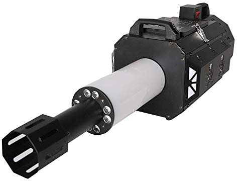 PRUJOY Feuerwerksmaschine, tragbare CO2-Konfetti-Maschine, Kanone, Kryo-Jet-Maschine mit LED-Lichtsäule für Bühneneffekt, Halloween, Hochzeitsfeier
