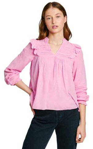 Pepe Jeans Lorely Camisa, Rosa (College Pink), M para Mujer