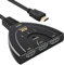 AXFEE HDMI Switch 4K, 3 Entradas 1 Salida Switch HDMI Splitter Soportes con Cable HDMI de Alta Velocidad, 4K 3D HD @30Hz 3D HDCP2.2 1080P, HDMI Ladrón para HDTV/Xbox/PS4/BLU-Ray DVD-Player