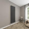 Sky bathroom | 1800x544mm Vertical Designer Radiators Black Flat Panel Double Panel Central Heating Radiator