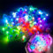 Yeelan Mini Led Licht,120 Stück Ballons Lichter, Runde Led Ballonlichter, Blinkende Party Licht für luftballon girlande,Papier lampions, Hochzeit, Weihnachten, Geburtstag, Halloween Deko (Bunt)