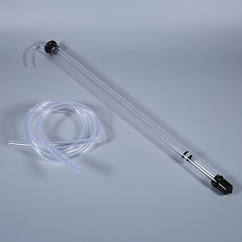 Sifone Automatico in Plastica con Travaso per Canna, Pompa per Tubi Trasparenti, Facile Pulizia, Efficiente Birra, Vino, Sidro, Imbottigliamento, Kit per la Produzione di Birra