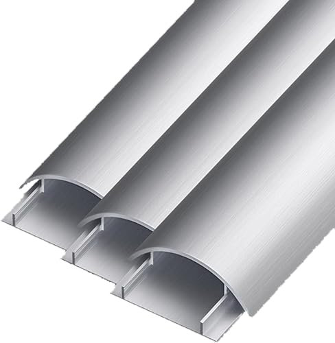 NQNFWCRJ Cable Cover Cable Duct,Cable Duct Kit,Wall-Mounted TV Cable Duct,Floor Cable Duct,Network Cable Duct,Cable Duct,For Office,Ceiling,Corner,Wall Floor-10#(2x1m)