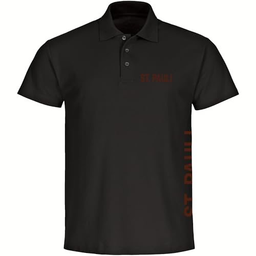 multifanshop Poloshirt - St. Pauli - Brust & Seite