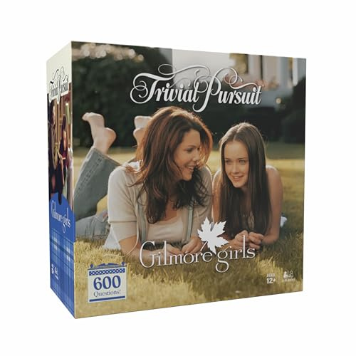 Trivial Pursuit: Gilmore Girls, Quick Play Edition Trivia Game, Test Your Knowledge of Stars Hollow with 600 Questions in 6 Categories, Officially Licensed Gilmore Girls Merchandise & Collectible