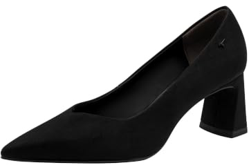 Tamaris Damen Pumps mit Blockabsatz, schwarz, 40 EU