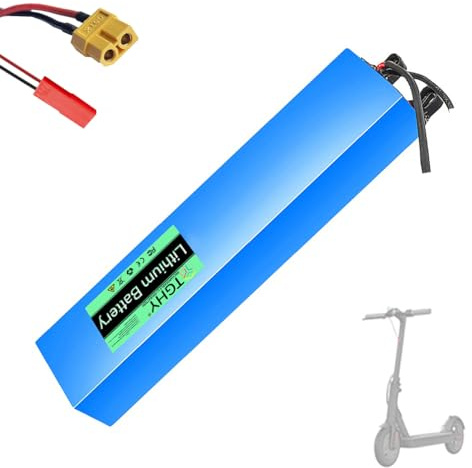 TGHY Batterie Lithium pour Trottinette électrique 36V 4Ah 5Ah 6Ah 7,8Ah 9Ah Batterie Rechargeable Li-ION pour Moteurs de Trottinette électrique et Hoverboard de 324W et Moins.,36v4ah,XT60+JST 2